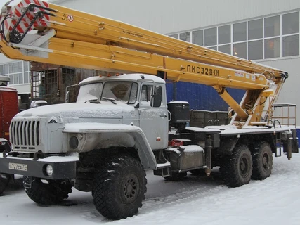 Автовышка ВС-22.05 на шасси УРАЛ вездеход - 22 метра Автовышка ВС-22.05 на шасси УРАЛ вездеход - 22 метра